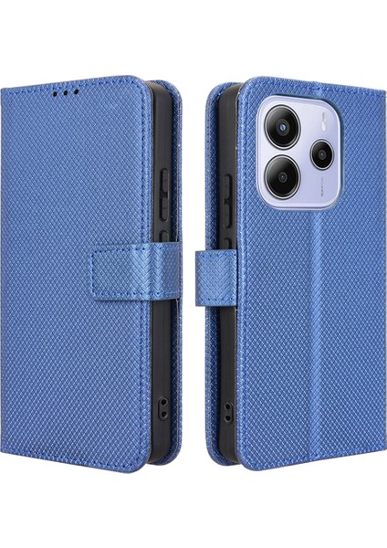 Xiaomi Redmi Note 14 Pu Deri Cüzdan Telefon Kapağı (Yurt Dışından)