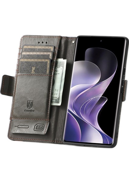 Xiaomi Redmi Note 14 Pro Plus 5g Standı Cüzdan Ekleme Pu Deri Kapak (Yurt Dışından)