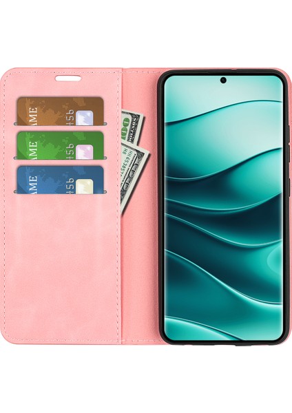 Xiaomi Redmi Note 14 Pro Plus 5g Ten-Dokunmatik Deri Cüzdan Telefon Kılıfı (Yurt Dışından) fiyatları