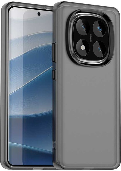 Xiaomi Redmi Note 14 Pro 5g Pc+Tpu+Pet Mat Düşmeyi Önleyici Telefon Arka Kapağı (Yurt Dışından)