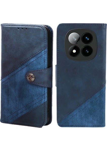 Xiaomi Redmi Note 14 Pro Plus 5g Ekleme Doku Deri Telefon Kapağı Görüntüleme Standı (Yurt Dışından)