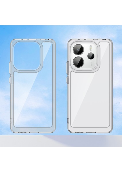 Xiaomi Redmi Note 14 Tpu+Akrilik Koruyucu Şeffaf Telefon Kapağı (Yurt Dışından) fiyatları