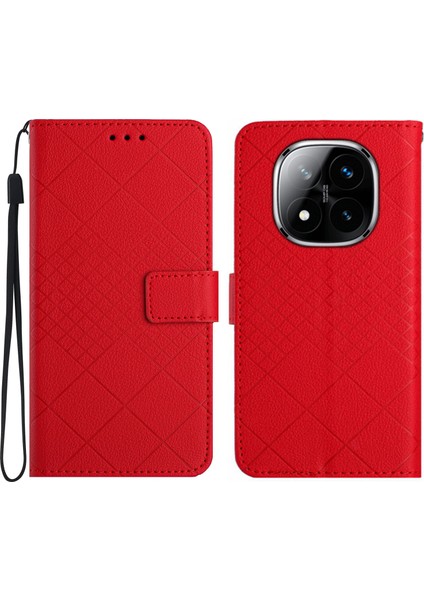 Xiaomi Redmi Note 14 Pro Plus 5g / 14 Pro 5g Cüzdan Telefon Pu Deri Flip Folyo Kapak (Yurt Dışından)