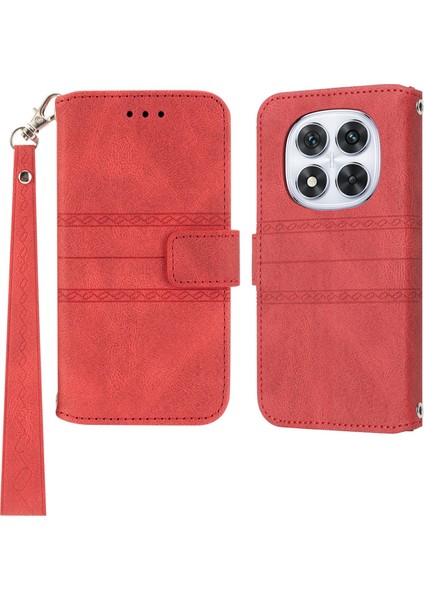 Xiaomi Redmi Note 14 Pro Plus 5g Cüzdan Ten Dokunuşlu Deri Baskılı Telefon Kapağı (Yurt Dışından)