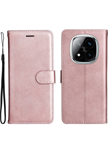 Xiaomi Redmi Note 14 Pro Plus 5g / Note 14 Pro 5g Deri Telefon Kılıfı Cüzdan Standı (Yurt Dışından)