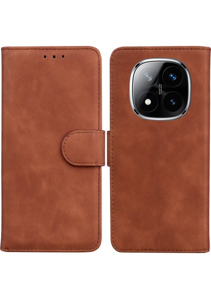 Xiaomi Redmi Note 14 Pro 5g Deri Cüzdan Telefon Kılıfı (Yurt Dışından)