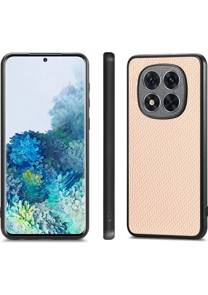 Xiaomi Redmi Note 14 Pro 5g Karbon Fiber Doku Pu+Pc+Tpu Telefon Kapağı (Yurt Dışından)