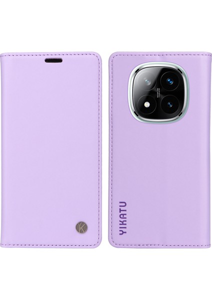 Xiaomi Redmi Note 14 Pro Plus 5g / Note 14 Pro 5g Standı Deri Güçlü Manyetik Kapatma Telefon Kapağı (Yurt Dışından)