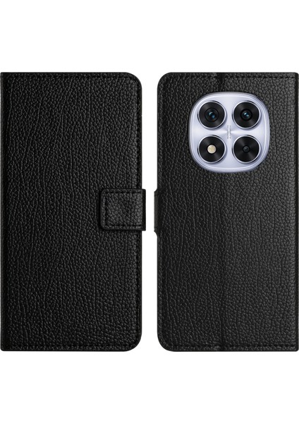 Xiaomi Redmi Note 14 Pro Plus 5g / Note 14 Pro 5g Litchi Doku Pu Deri Cüzdan Telefon Kapağı (Yurt Dışından)