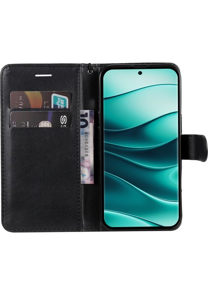 Xiaomi Redmi Note 14 Pro Plus 5g / Note 14 Pro 5g Deri Telefon Kılıfı Cüzdan Standı (Yurt Dışından) fiyatları
