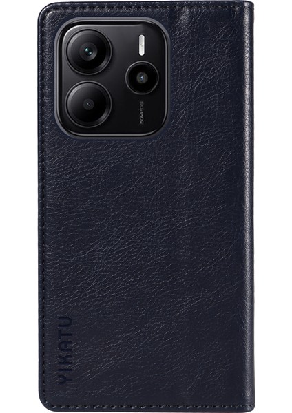 Xiaomi Redmi Note 14 Litchi Doku Cüzdan Kılıf Manyetik Kapatma Deri Telefon Kapağı (Yurt Dışından) fiyatları