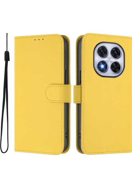 Xiaomi Redmi Note 14 Pro Plus 5g / Note 14 Pro 5g Cüzdan Deri Telefon Kılıfı Askılı (Yurt Dışından)