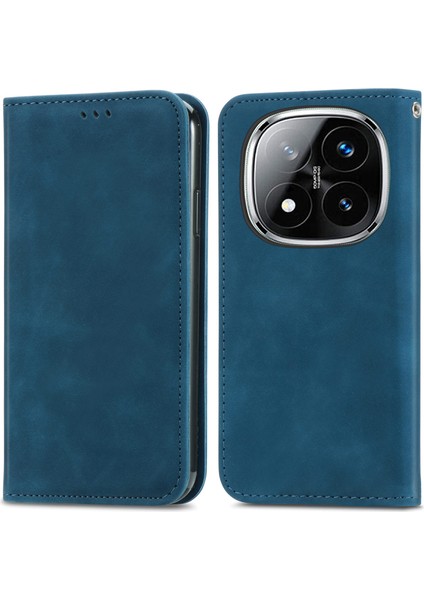 Xiaomi Redmi Note 14 Pro Plus 5g Cilt Dokunmatik Duygu Deri Kart Tutucu Telefon Kapağı (Yurt Dışından)