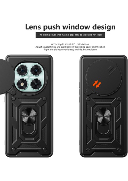 Xiaomi Redmi Note 14 Pro 5g Pc+Tpu Kickstand Telefon Kapağı, Slayt Kamera Kapaklı (Yurt Dışından) fiyatları