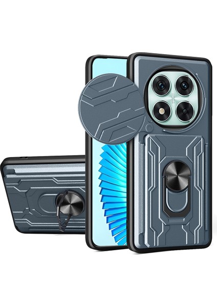 Xiaomi Redmi Note 14 Pro 5g Pc+Tpu Kickstand Telefon Arka Kapak, Kamera Kaydırıcılı (Yurt Dışından)