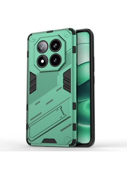Xiaomi Redmi Note 14 Pro 5g Pc+Tpu Kickstand'lı Darbeye Dayanıklı Telefon Kılıfı (Yurt Dışından)