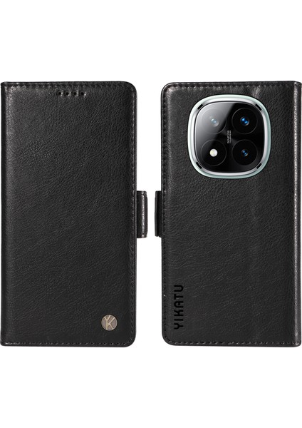 Xiaomi Redmi Note 14 Pro Plus 5g / Note 14 Pro 5g Litchi Doku Pu Deri Telefon Kapağı (Yurt Dışından)