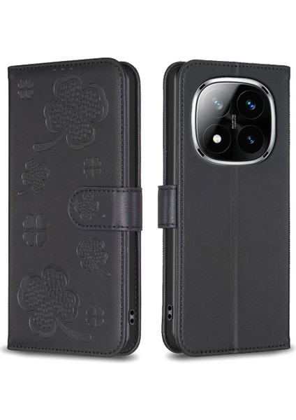 Xiaomi Redmi Note 14 Pro 4g Cüzdan Standı Görünümü Deri Telefon Kapağı (Yurt Dışından)