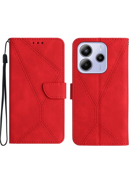 Xiaomi Redmi Note 14 Pu Deri Flip Telefon Kapağı (Yurt Dışından)