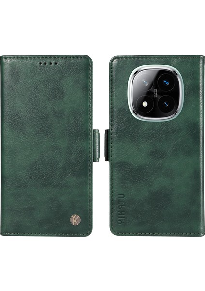 Xiaomi Redmi Note 14 Pro Plus 5g / Note 14 Pro 5g Litchi Doku Pu Deri Telefon Kapağı (Yurt Dışından)