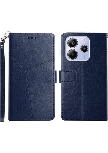 Xiaomi Redmi Note 14 Deri Telefon Kılıfı (Yurt Dışından)