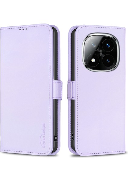 Xiaomi Redmi Note 14 Pro Plus 5g / Note 14 Pro 5g Pu Deri Flip Folio Telefon Cüzdan Kapağı (Yurt Dışından)