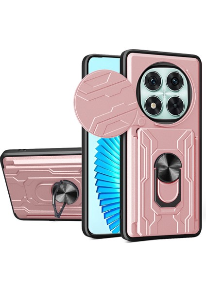 Xiaomi Redmi Note 14 Pro 5g Pc+Tpu Kickstand Telefon Arka Kapak, Kamera Kaydırıcılı (Yurt Dışından)