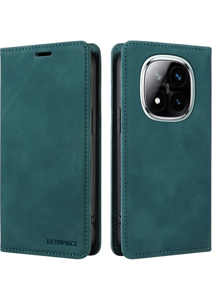 Xiaomi Redmi Note 14 Pro Plus 5g / Note 14 Pro 5g Cüzdan Kılıf Deri Telefon Kapağı Standlı (Yurt Dışından)