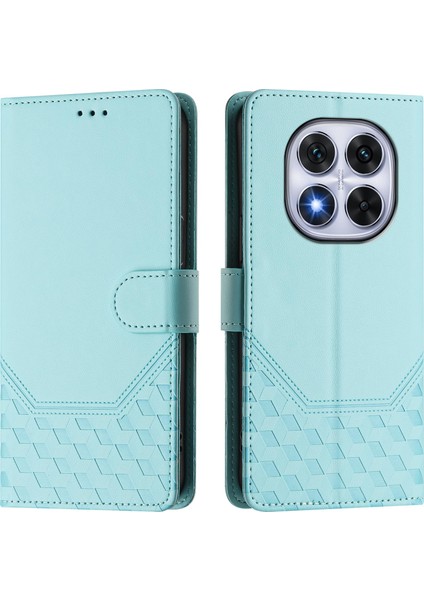 Xiaomi Redmi Note 14 Pro Plus 5g / Note 14 Pro 5g Rfıd Engelleme Deri Telefon Kılıfı Kayışlı (Yurt Dışından)