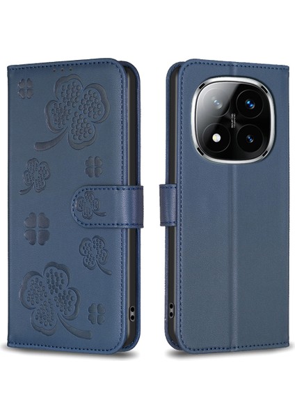 Xiaomi Redmi Note 14 Pro 4g Cüzdan Standı Görünümü Deri Telefon Kapağı (Yurt Dışından)