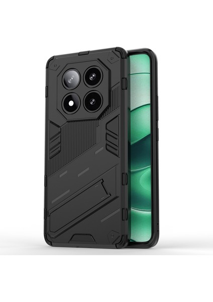 Xiaomi Redmi Note 14 Pro 5g Pc+Tpu Kickstand'lı Darbeye Dayanıklı Telefon Kılıfı (Yurt Dışından)