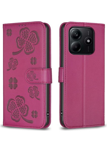 Xiaomi Redmi Note 14 Cüzdan Standı Görünümü Deri Telefon Kapağı (Yurt Dışından)