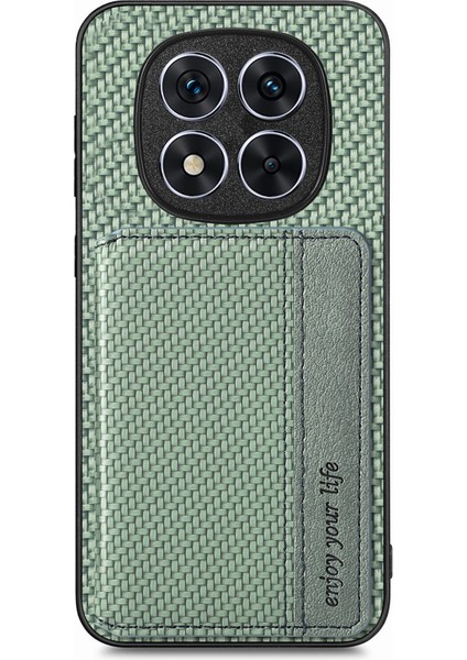 Xiaomi Redmi Note 14 Pro Plus 5g Rfıd Engelleme Deri+Pc+Tpu Kart Tutuculu Telefon Kapağı (Yurt Dışından)