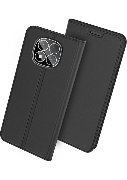 Xiaomi Redmi Note 14 Pro Plus 5g Pu Deri Telefon Kapağı Kart Tutucu Standı Manyetik Kapatma ile (Yurt Dışından)