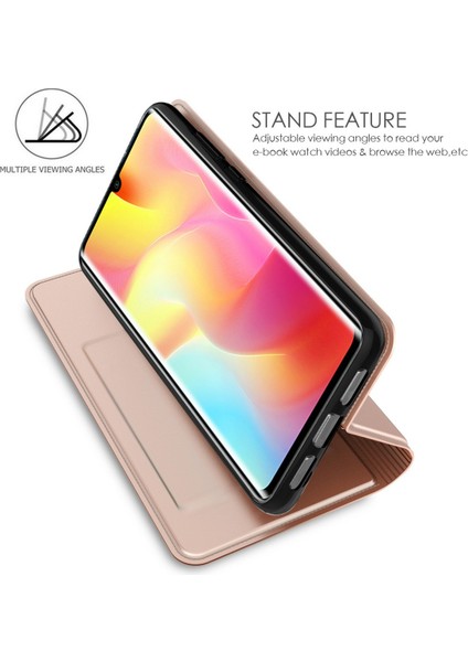 Xiaomi Redmi Note 14 Pro Plus 5g Pu Deri Telefon Kapağı Kart Tutucu Standı Manyetik Kapatma ile (Yurt Dışından)