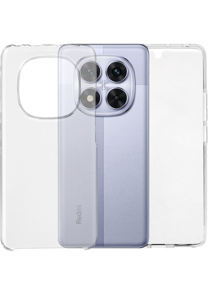 Xiaomi Redmi Note 14 Pro Plus 5g / 14 Pro 5g Tpu Çerçeve Pet Film ile Şeffaf Akrilik Arka Telefon Kapağı (Yurt Dışından)