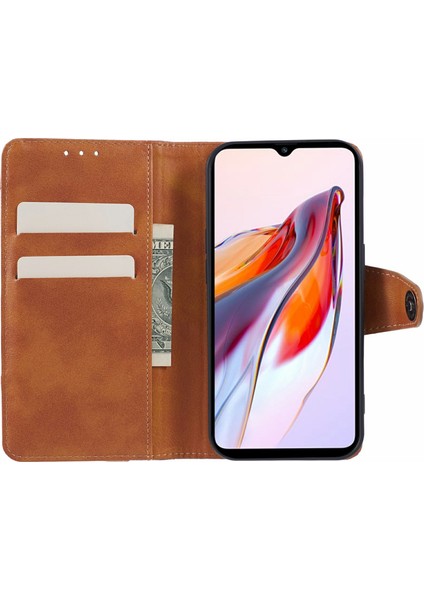 Xiaomi Redmi Note 14 Pro 5g Ekleme Doku Deri Telefon Kapağı (Yurt Dışından)