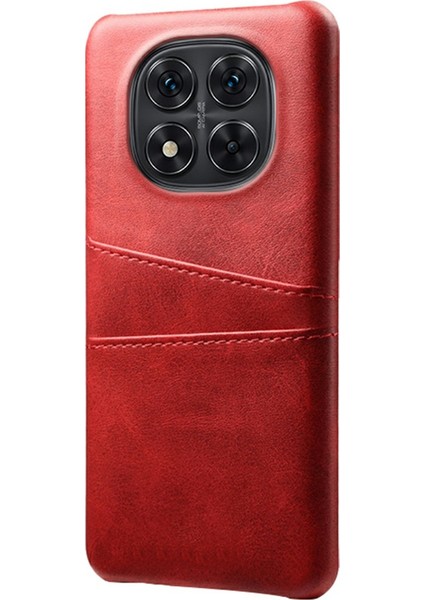 Xiaomi Redmi Note 14 Pro 5g Çift Kart Yuvaları Pu Deri + Sert Pc Telefon Kapağı (Yurt Dışından)