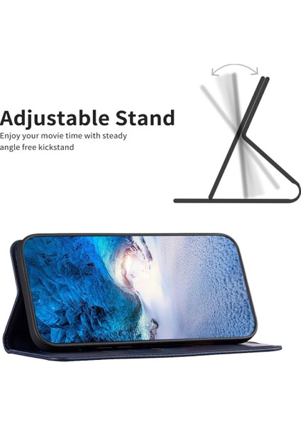 Xiaomi Redmi Note 14 Deri Kart Yuvaları Telefon Kapağı (Yurt Dışından)
