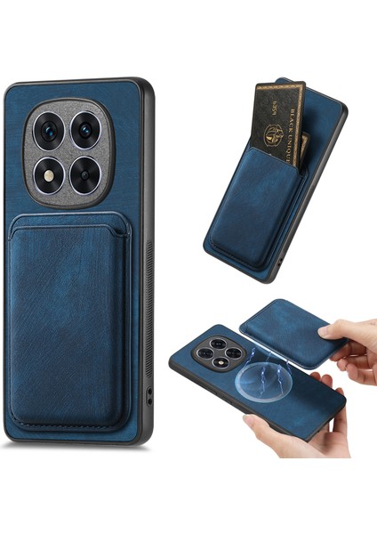 Xiaomi Redmi Note 14 Pro 5g Retro Deri+Tpu Telefon Kılıfı, Çıkarılabilir Kart Yuvası (Yurt Dışından)