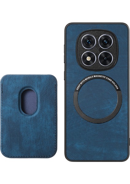 Xiaomi Redmi Note 14 Pro 5g Retro Deri+Tpu Telefon Kılıfı, Çıkarılabilir Kart Yuvası (Yurt Dışından)