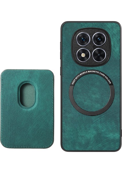 Xiaomi Redmi Note 14 Pro 5g Retro Deri+Tpu Telefon Kılıfı, Çıkarılabilir Kart Yuvası (Yurt Dışından)