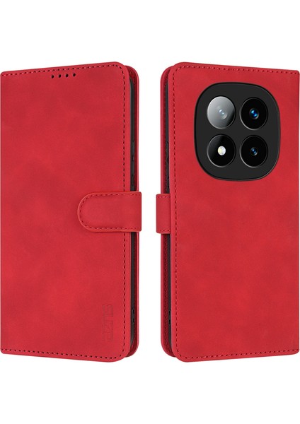 Xiaomi Redmi Note 14 Pro Plus 5g Pu Deri Cüzdan Telefon Kılıfı (Yurt Dışından)