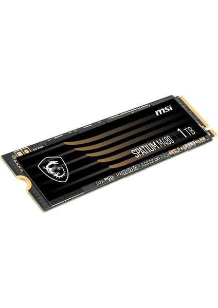 Msı 1tb Spatıum M480 Pro 7400-6000MB/S M2 Nvme Gen4 Disk