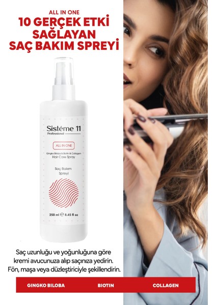 All In One Saç Bakım Sprey 250 ml 8684091008668