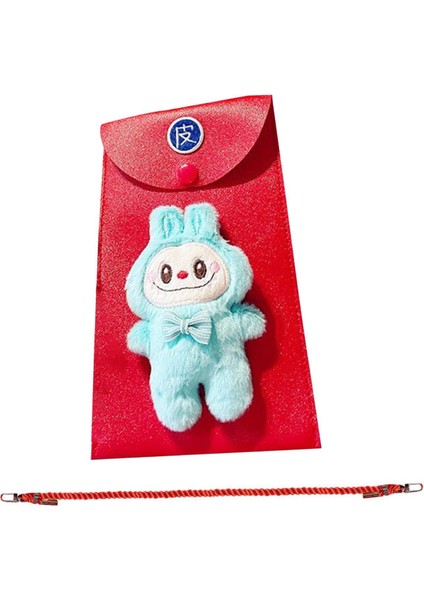 Çin Yeni Yıl Kırmızı Zarf Crossbody Bag Partisi Malzemeleri Benzersiz Kırmızı Paket Mavi (Yurt Dışından) fiyatları