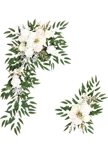 2x Düğün Çiç Ev Töreni Için Hoş Geldiniz Iş Dekorasyonu (Yurt Dışından) fırsatları