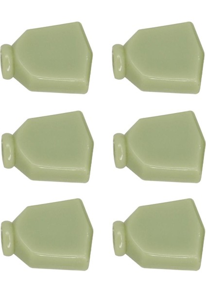 6 Mandal Tuşları Kafaları Yedek Düğ Düğmesi (Yurt Dışından)