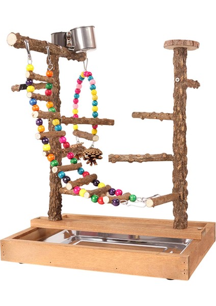 Shabebırd Small Papakeets I Parrot Bird Playground Play Sandalyası (Yurt Dışından)