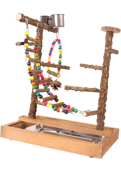 Shabebırd Small Papakeets I Parrot Bird Playground Play Sandalyası (Yurt Dışından)